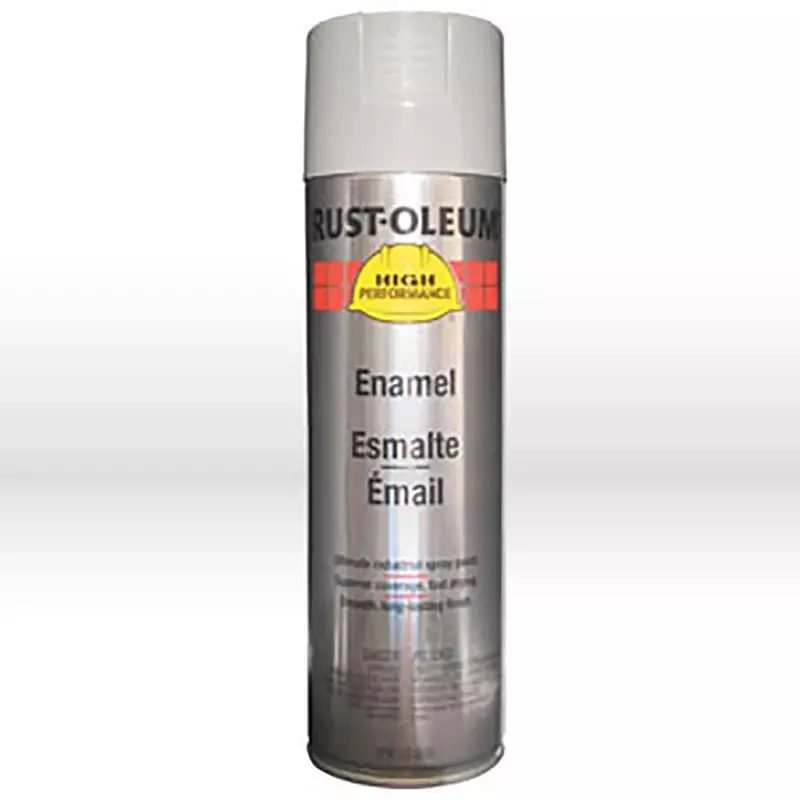Rust-Oleum V2100 High Performance Rust Preventive Enamel Spray Paint, Light Machine Gray, Gloss, 15 oz