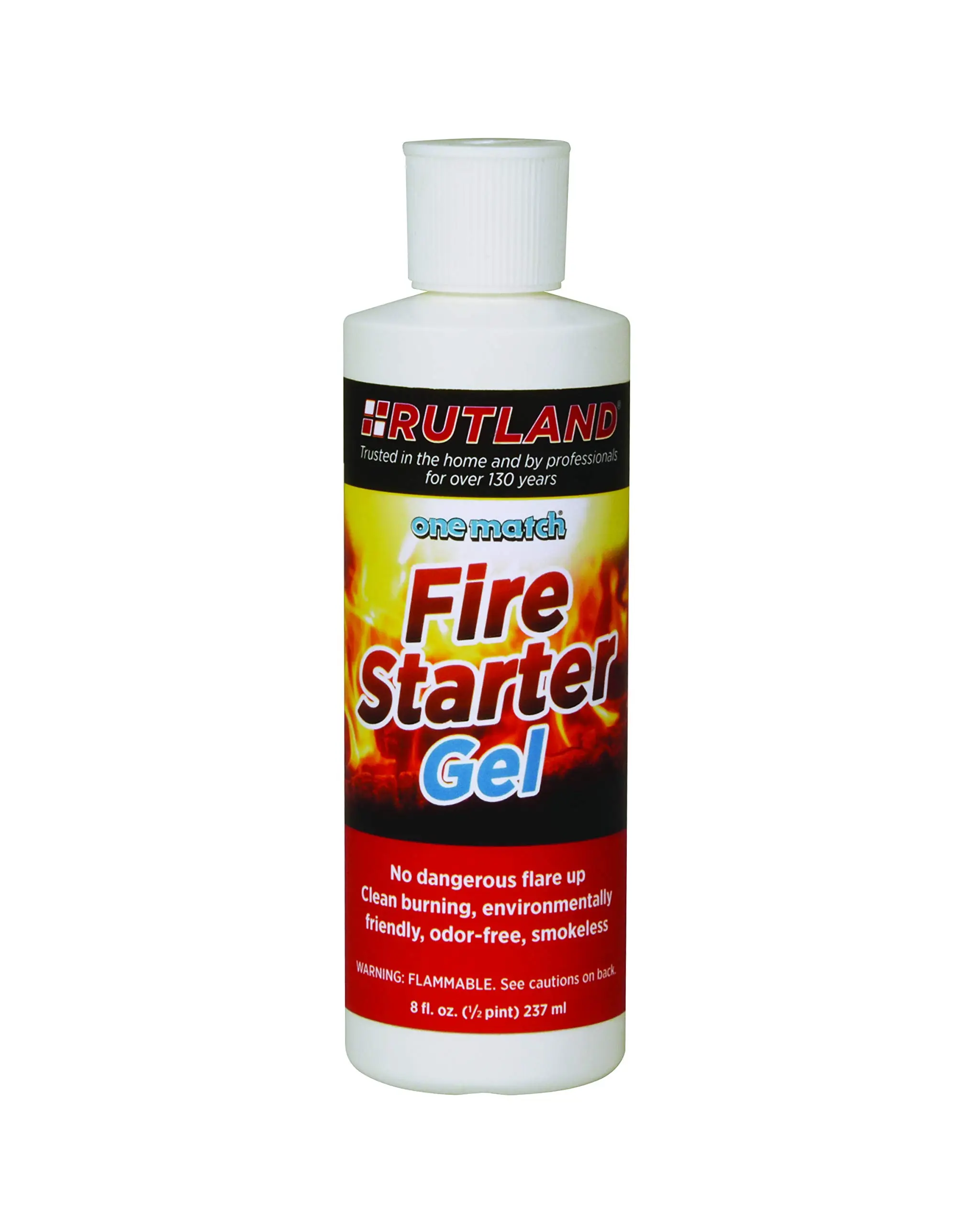 One Match Gel Fire Starter, 8 fl. oz., Brown