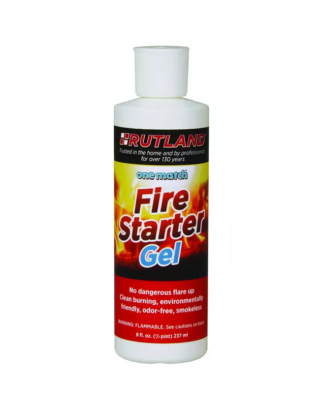 One Match Gel Fire Starter, 8 fl. oz., Brown