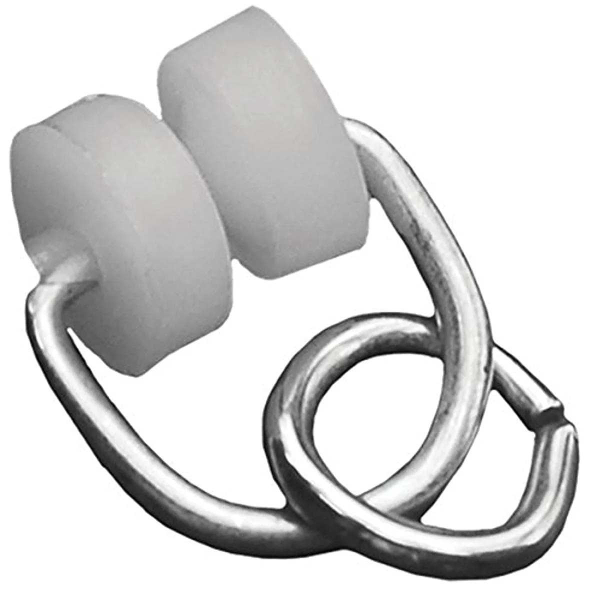 RV Designer A101, Nylon Two Wheel Carrier, Fits I Beam Track, 14 Per Pack, Window Covering Hardware , White