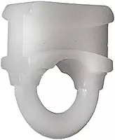 RV Designer A103 Window Covering Hardware Sliding Eye Carrier Small #3 14-Pack White