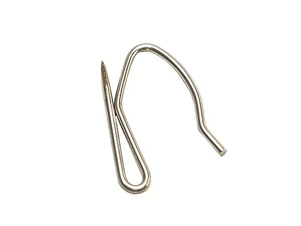 RV Designer A113 Stainless Steel Drape Hook, 14 Per Pack, Window Covering Hardware