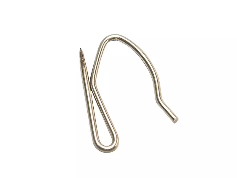 RV Designer A113 Stainless Steel Drape Hook, 14 Per Pack, Window Covering Hardware