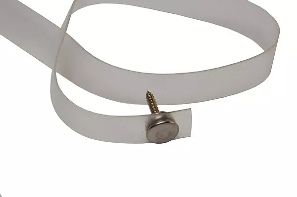 RV Designer A750, Curtain Tieback, Clear Plastic, 18 inch, Window Covering