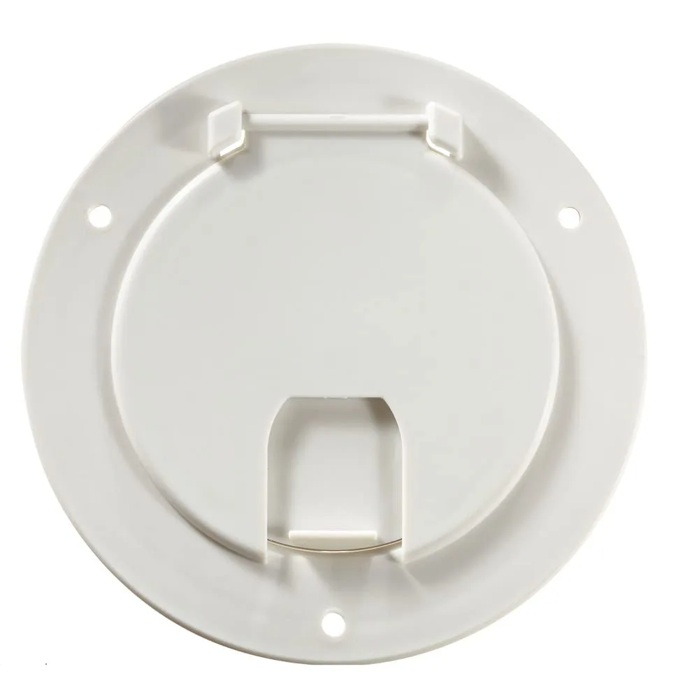 RV DESIGNER Deluxe Round Electrical Cable Hatch
