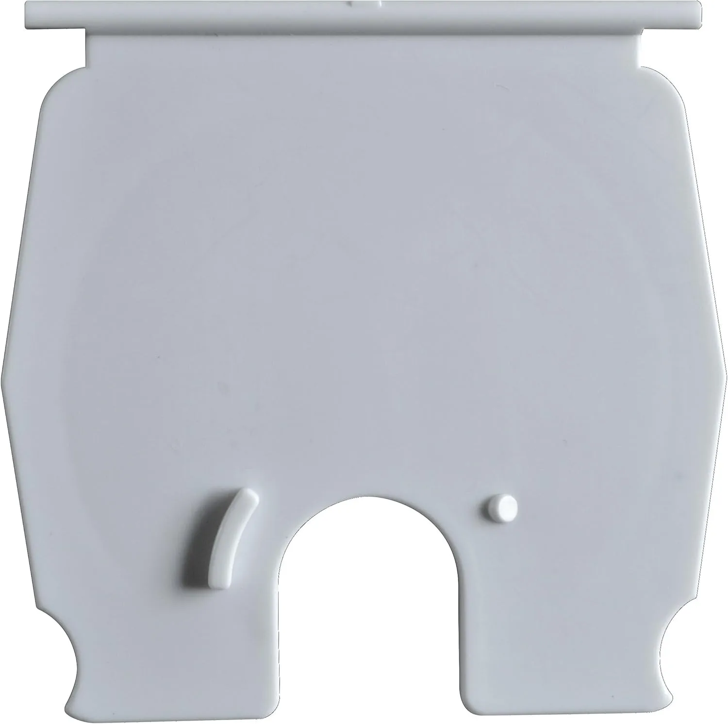 RV DESIGNER Basic Flat Sided Round Electrical Cable Hatch, 4.2 inch