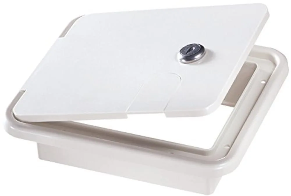 RV DESIGNER Locking Electrical Cable Hatch