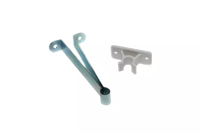 RV Designer E265, Door Holder, Metal with Plastic Clip, 3 inch, Entry Door Hardware
