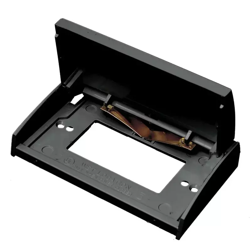 RV Designer E466 Weatherproof GFCI Outlet Cover, Black