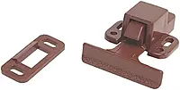 RV Designer H227, Positive Catch, 1 Per Pack, Cabinet Hardware , brown