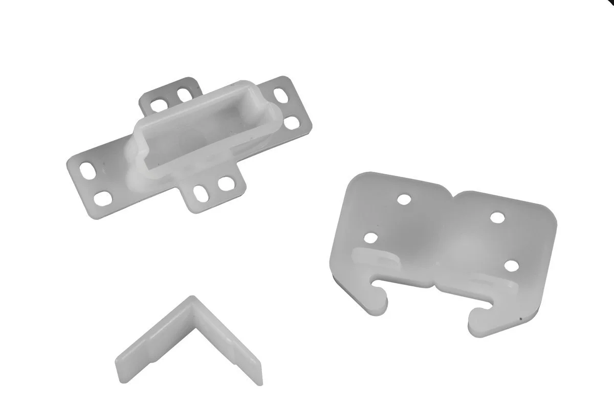 RV Designer H301 Drawer Repair Kit w/ Drawer Slide, Rear Socket and 2 Corner Slides, Cabinet Hardware 1 Count (Pack of 1)