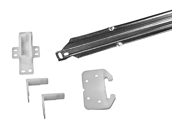 RV Designer H303, Drawer Slide Repair Kit, Up to 24 inch Long, Cabinet Hardware