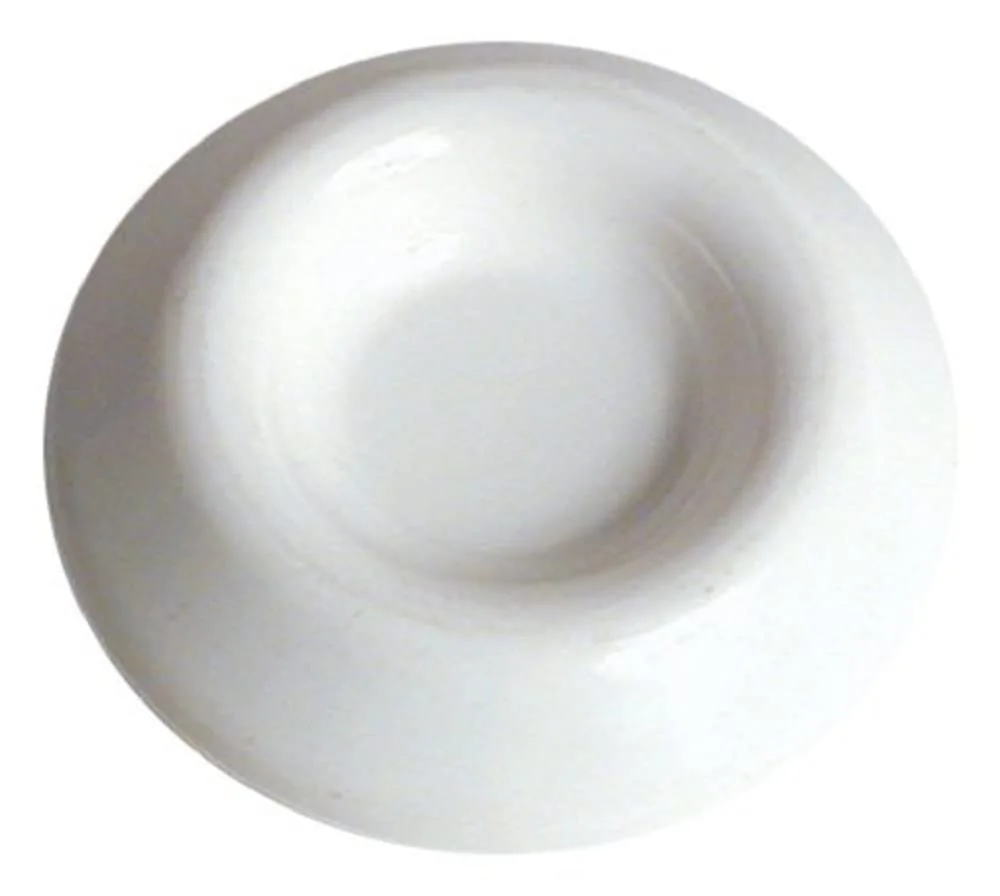 RV Designer Collection H721 White Peel and Stick Door Stop