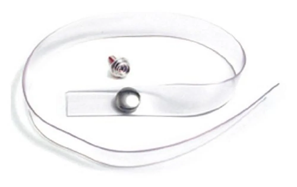 RV Designer H750 Tieback Strap, Clear Plastic, 18 inch, Interior Hardware