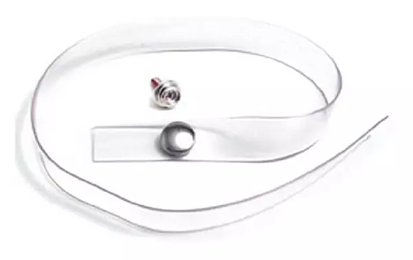 RV Designer H750 Tieback Strap, Clear Plastic, 18 inch, Interior Hardware