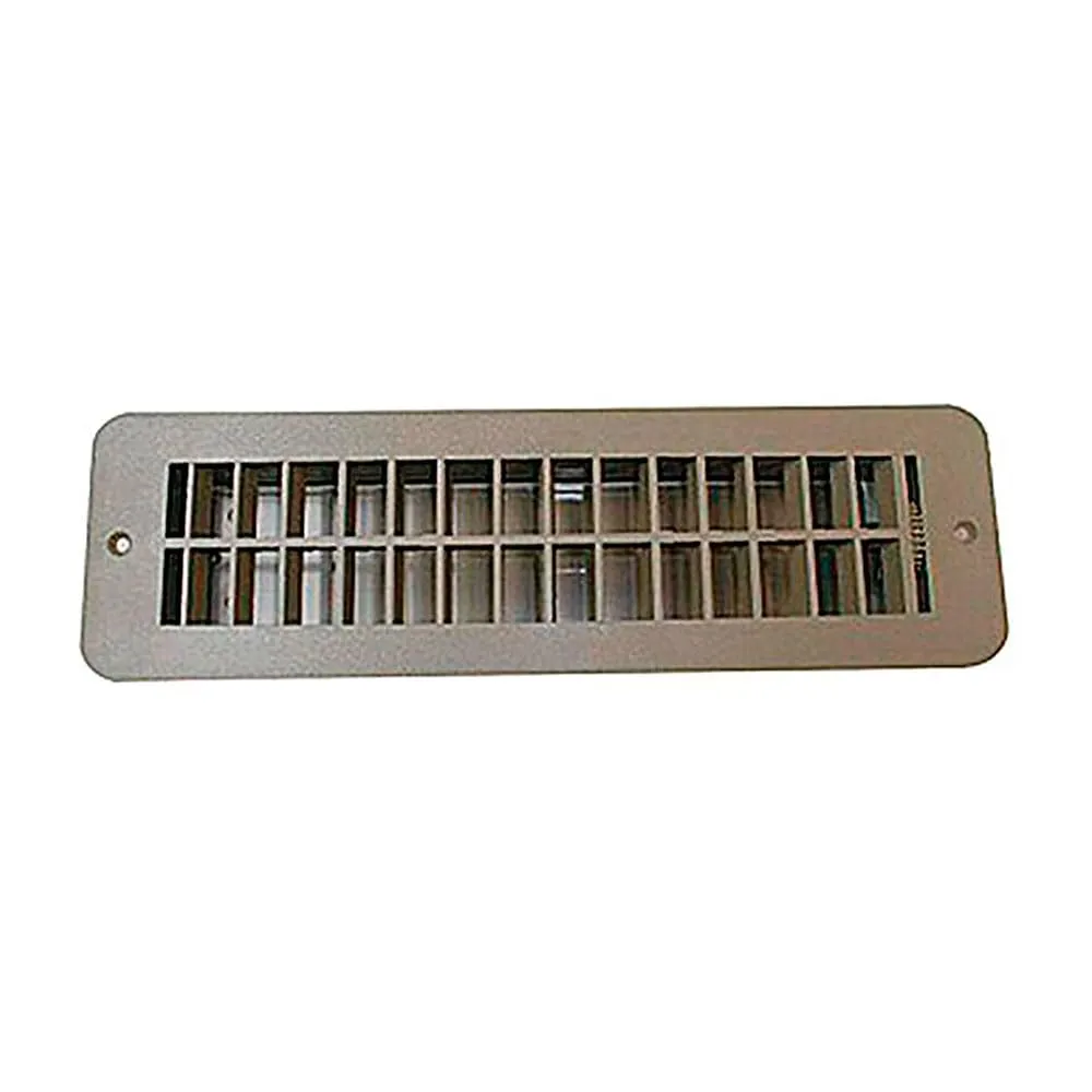 RV Designer Plastic Floor Register with Damper