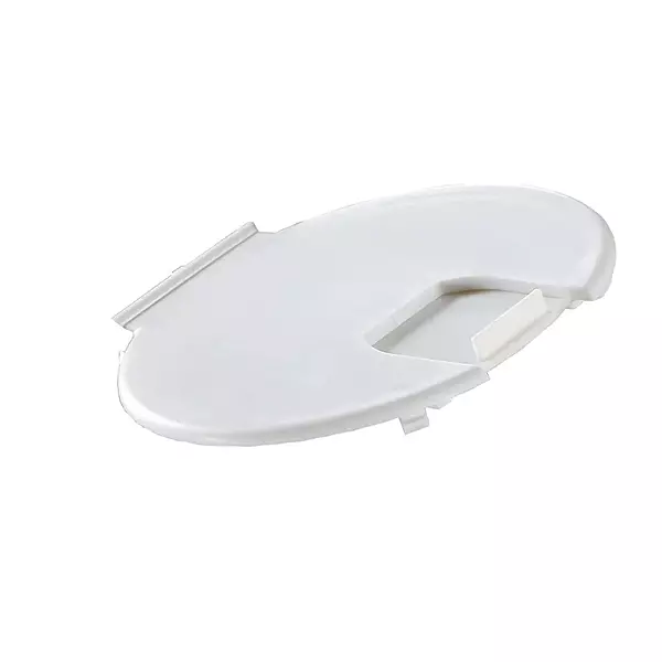 RV Designer LID-B110 Replacement Lid for B110 Cable Hatch - Polar White