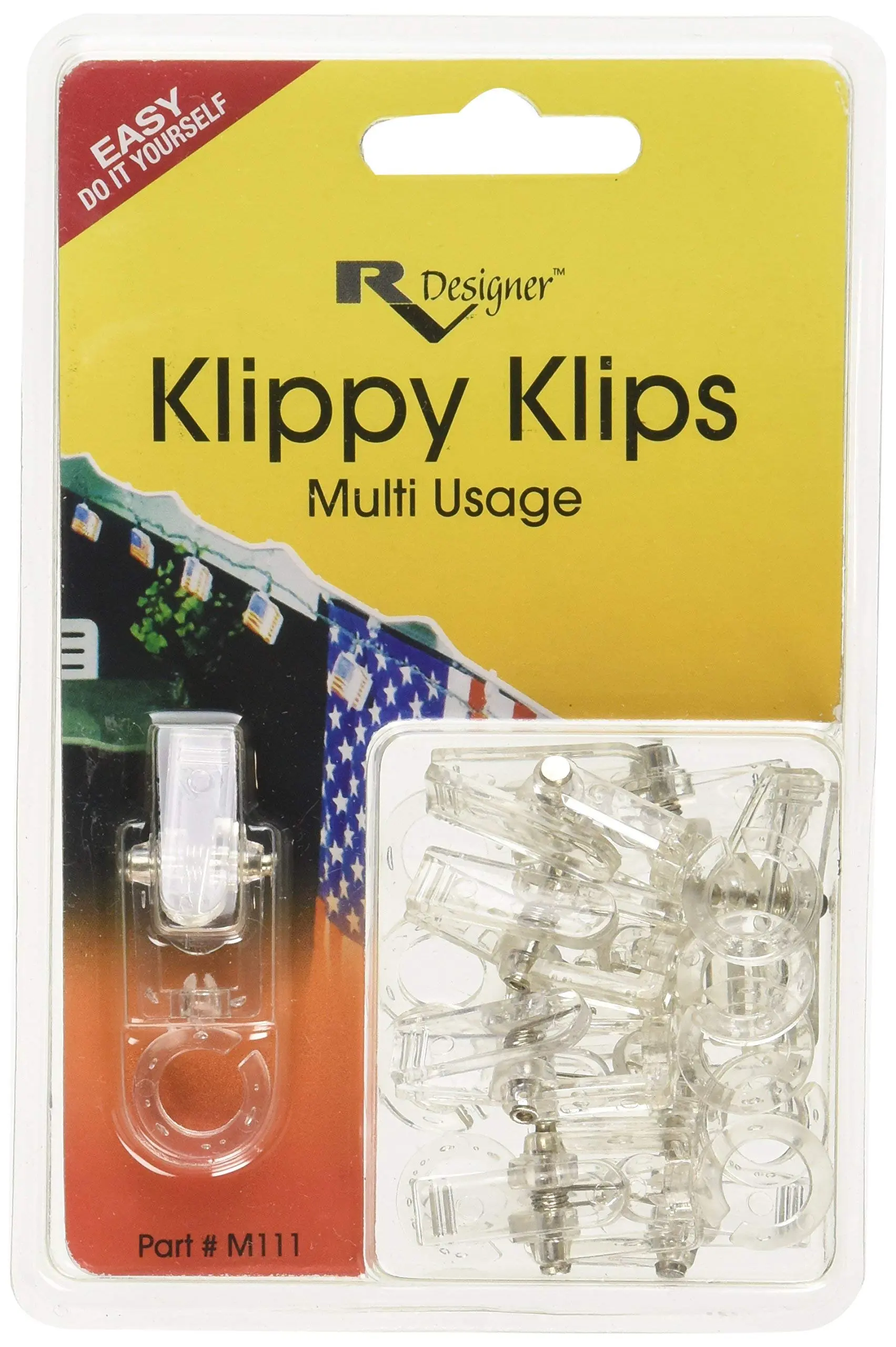 RV DESIGNER Klippy Klips Awning & Multi-Use Clips