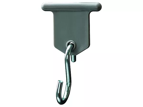 RV Designer M130, Awning Klips with S Hooks, RV Light Clips, 8 Per Pack