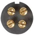 RV Designer P404, Pollack, 4-Way Socket, Die-Cast Metal