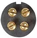 RV Designer P404, Pollack, 4-Way Socket, Die-Cast Metal