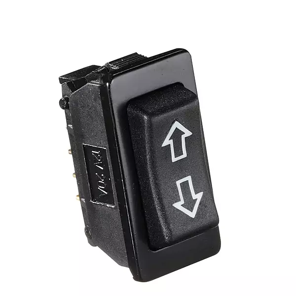 RV Designer S125 Rocker Switch 20 Amp Continuous 40 Amp Peak Black