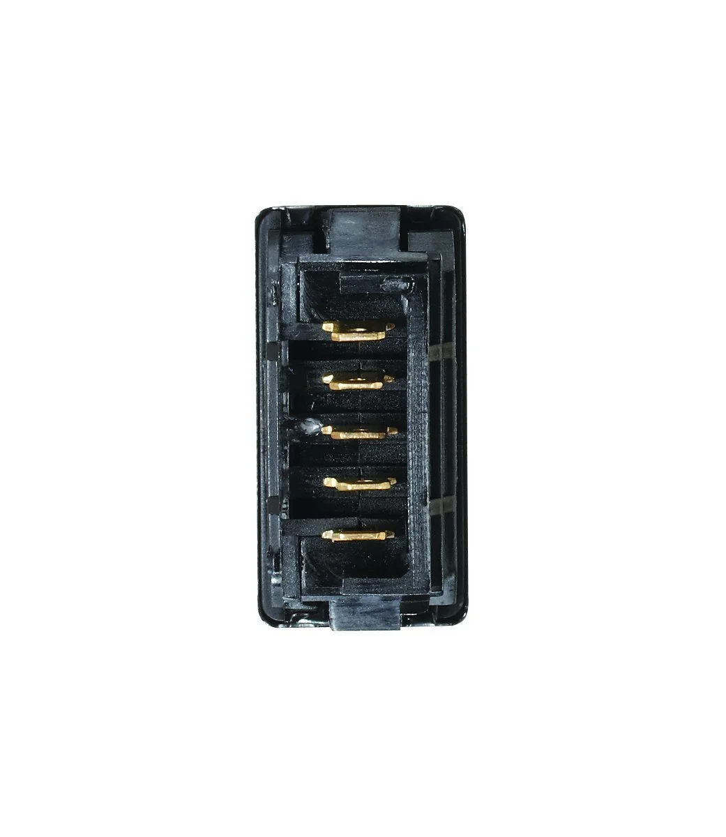 RV Designer S125 Rocker Switch 20 Amp Continuous 40 Amp Peak Black