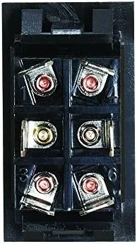 RV DESIGNER Rocker Switch DPDT 20A Panel Mount