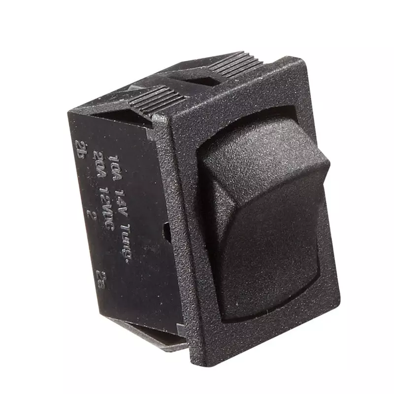 RV Designer S431, Rocker Switch, 10 Amp, On / Off, SPST, Black, DC Electrical Black 1 Count (Pack of 1) On / Off