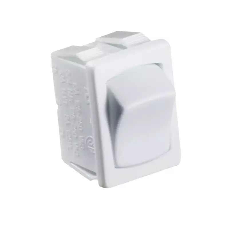 RV Designer S435 Rocker Switch, 10 Amp, White