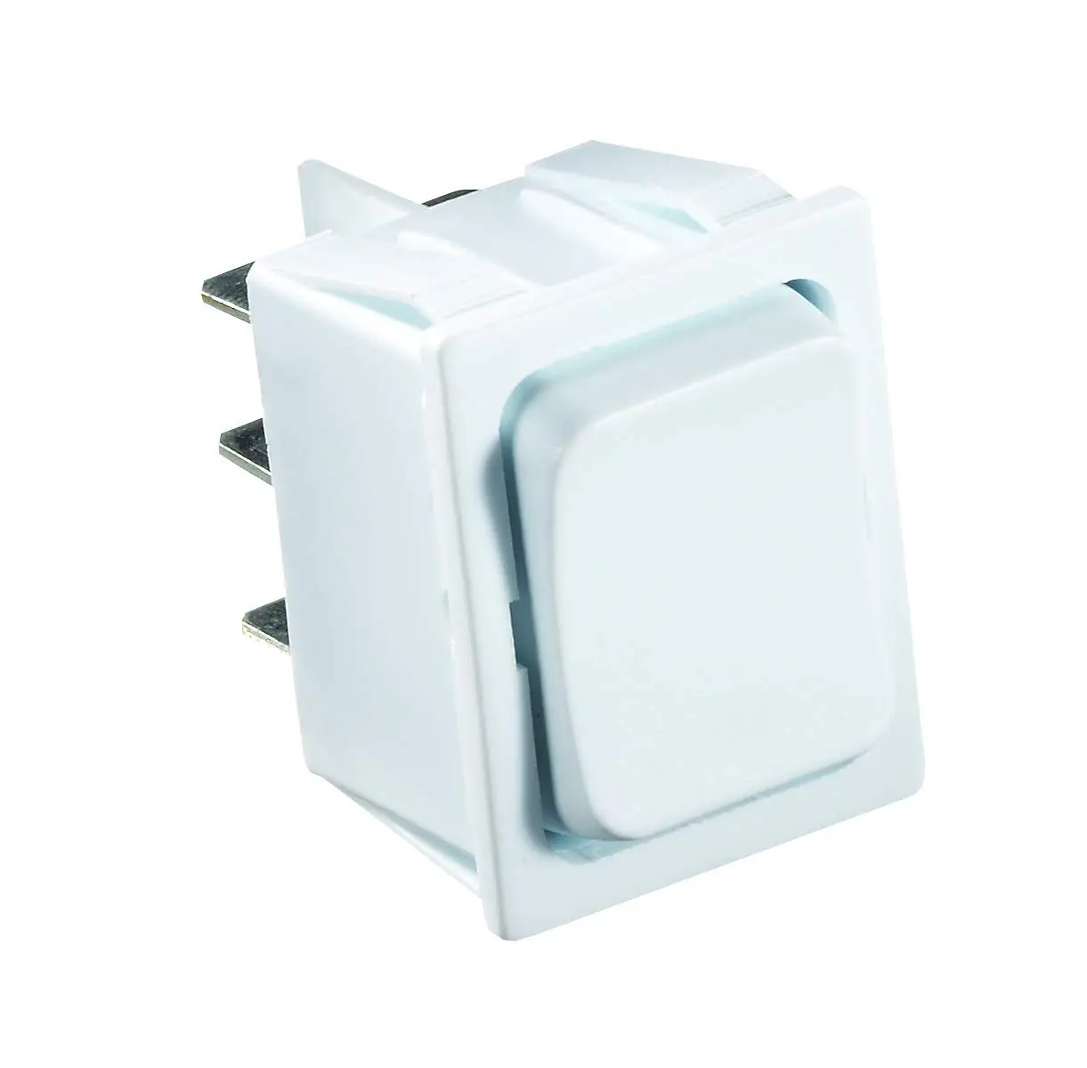 RV DESIGNER S475 Rocker Switch 5 Amp DPDT White 12V DC