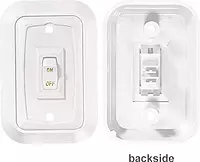 RV Designer S653 Wall Plate Switch White Single 3.53 x 2.39 On/Off SPST