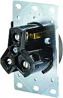 RV Designer S971 30 Amp Flush Receptacle - 125VAC GFCI