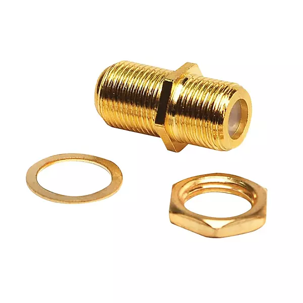 RV Designer T187, Gold Cable Splice, Connects Coax