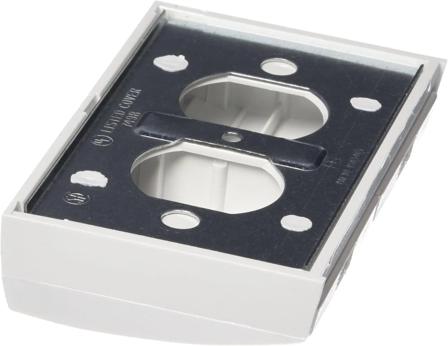 RV DESIGNER Snap Cover Outlet Plate - Weatherproof RV AC Outlets