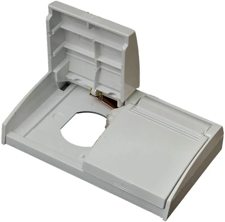 RV DESIGNER Snap Cover Outlet Plate - Weatherproof RV AC Outlets