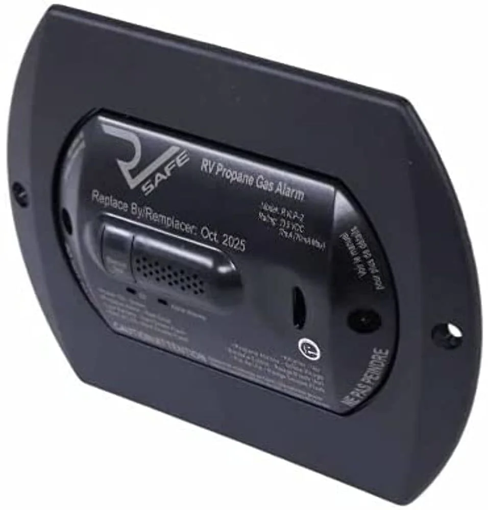 RVLP-2B Propane Gas Alarm - 2-Wire, Black