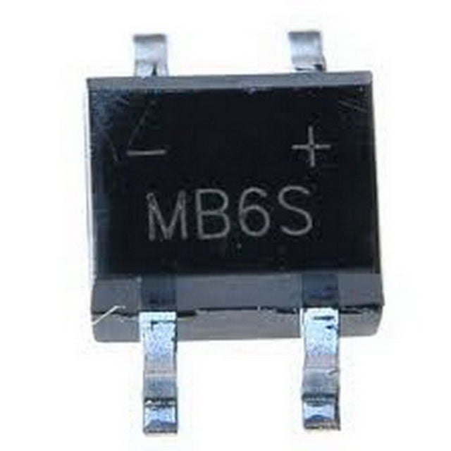 MB6S 0.5 Ampere Glass Passivated Bridge Rectifiers MB6S 0.5 Ampere Glass Passivated Bridge Rectifiers