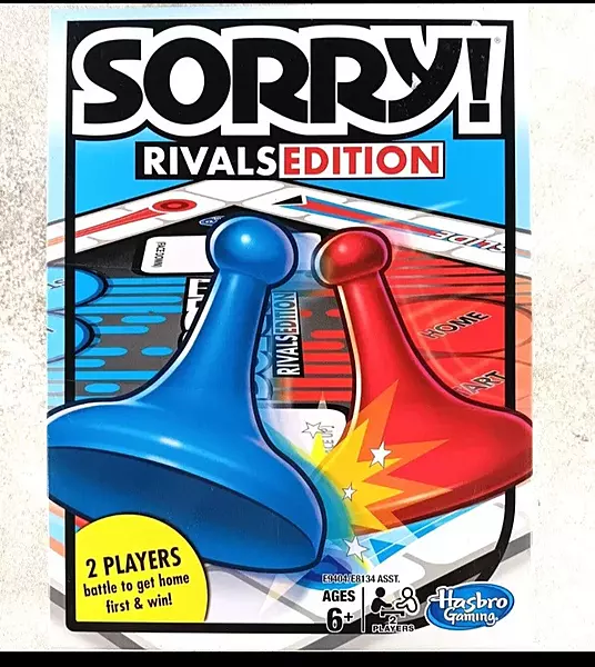Hasbro - Sorry! Rivals Edition Board Game