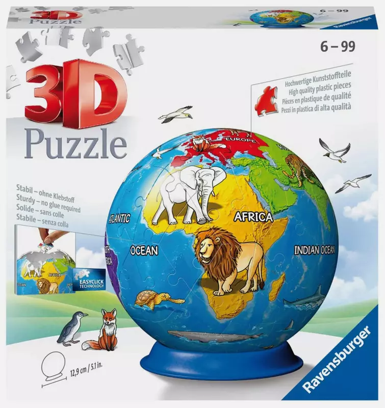 Globe 3D Puzzle Ball - 73pcs
