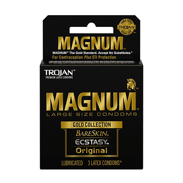 Trojan Condoms Magnum 3ct