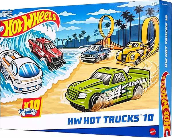 Hot Wheels HW Hot Trucks 10