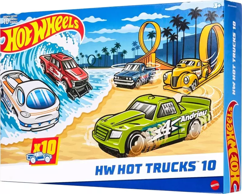 Hot Wheels HW Hot Trucks 10