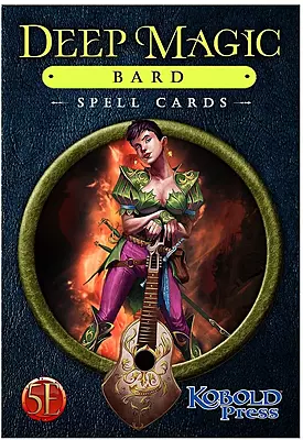 Deep Magic Spell Cards: Bard by Jeff Lee, Chris Harris and Dan Dillon (2021,...