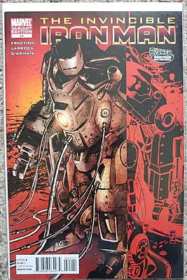 The Invincible Iron Man #24 2010 Variant Marvel Comics FN/FN+