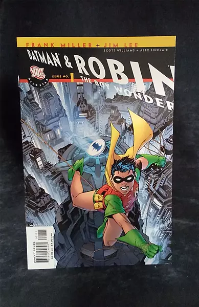 All Star Batman and Robin, the Boy Wonder #1 DC Peel (DC Comics 2009)