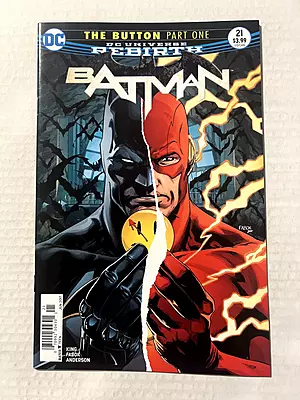 Batman #21 Jason Fabok Lenticular Cover (DC Comics June 2017)