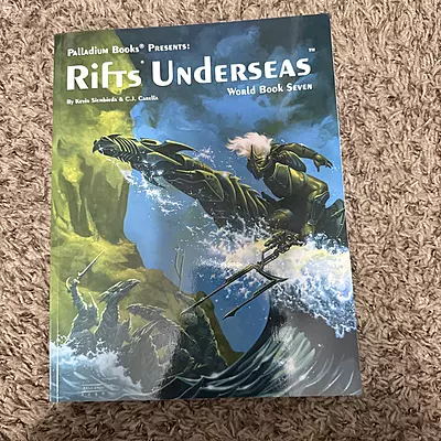 Rifts - Palladium - Undersea by Kevin Siembieda and C. J. Carella (2021 Printing)