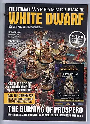 Warhammer - White Dwarf - November 2016 - Used