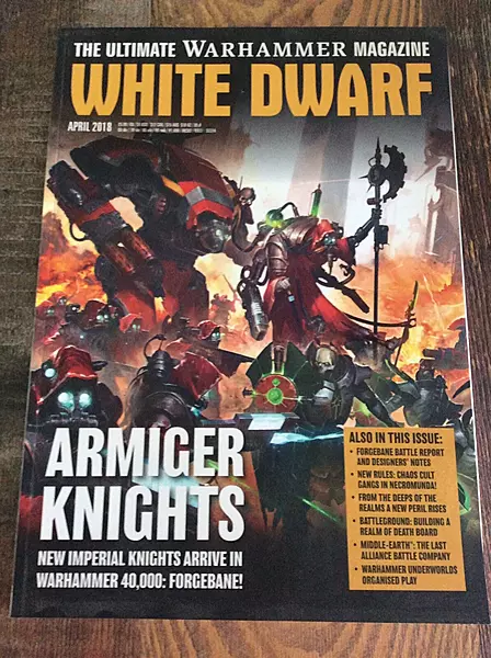 Warhammer - White Dwarf - April 2017 Warhammer - White Dwarf - April 2017